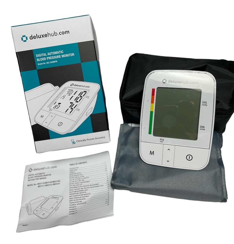 Deluxehub™ Automatic Blood Pressure Monitor
