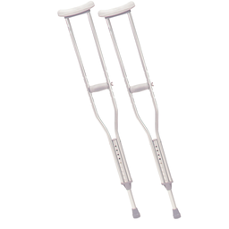 [YK7420T] Deluxehub™ Tall Crutches Underarm Pad and Handgrip, Adult, 1 Pair